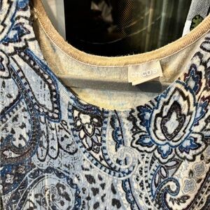 Chicos size 3, cute sweater.